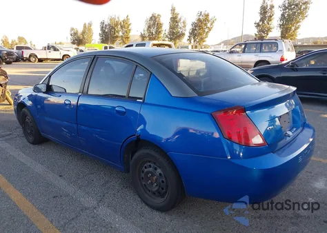 2003 Saturn Ion 2 из США, поврежденный, VIN 1G8AJ52F33Z126606